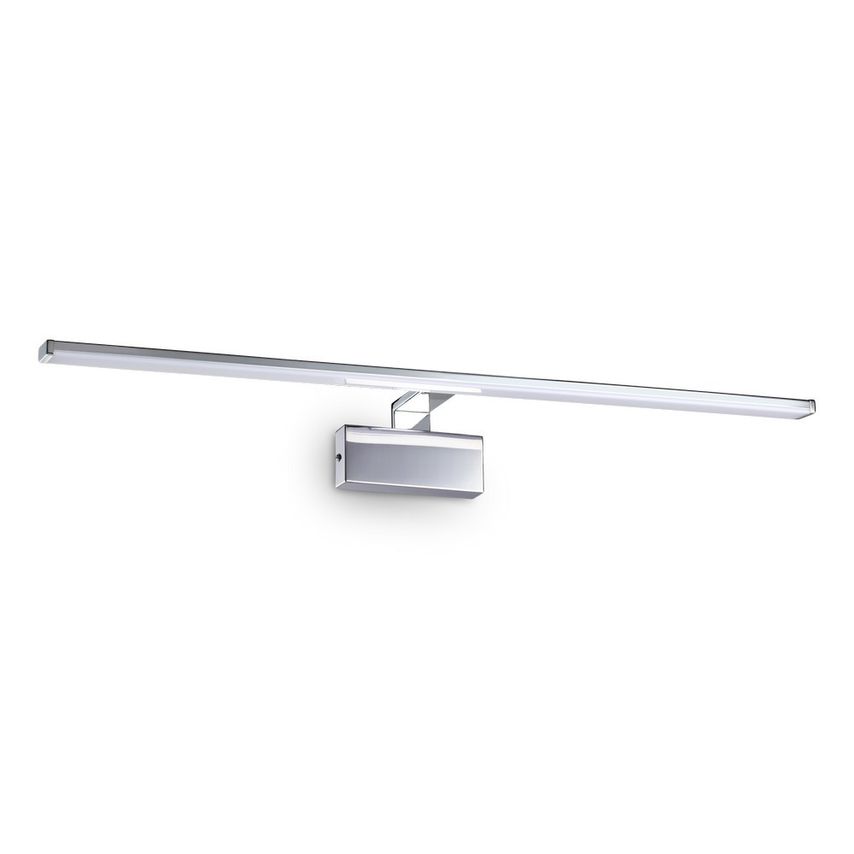 Ideal Lux Lighting Alma Integrated Led Picture Wall Lamp 1 Light Chrome 3000K -