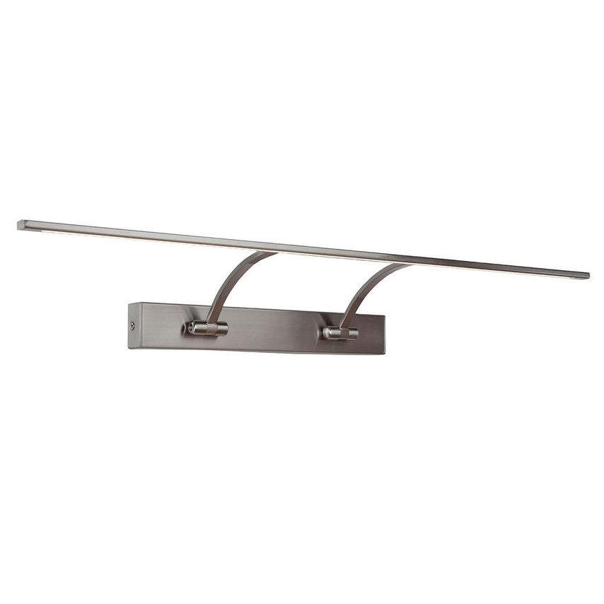 Italux Lighting Modern Led Wall Lamp Satin Nickel, Warm White 3000K 945lm