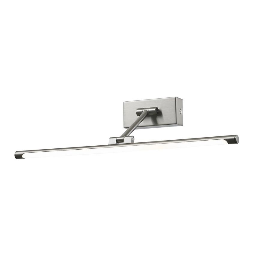 Italux Lighting Modern Led Picture Lamp Satin Nickel, Warm White 3000K 560lm