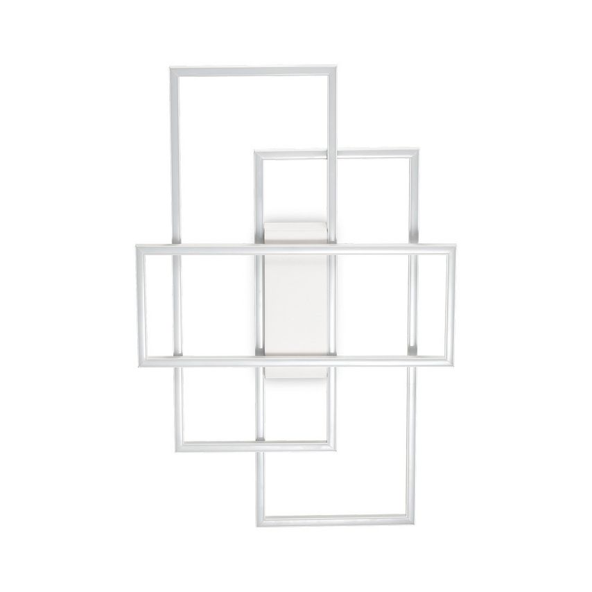 Ideal Lux Lighting Frame-1 Integrated Led Indoor 3 Lights Ceiling Lamp White 300