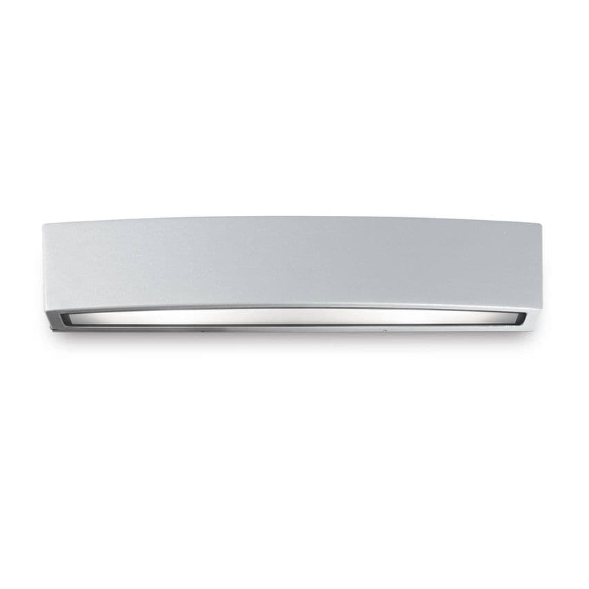 Ideal Lux Lighting Andromeda 2 Light Outdoor Wall Light Grey IP54, E27