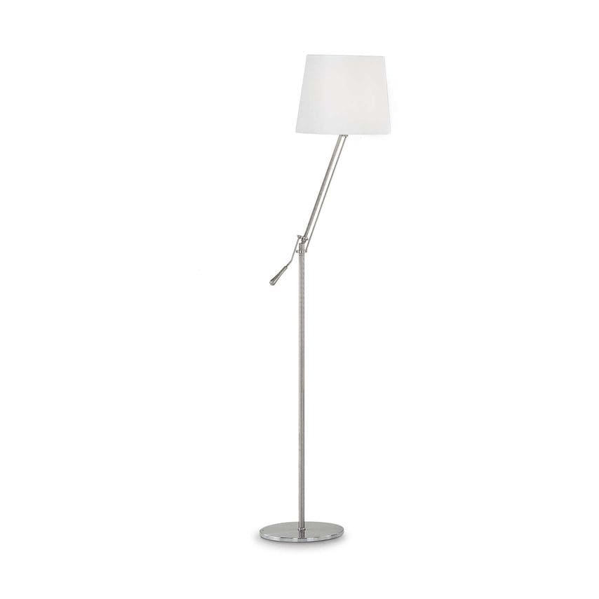 Ideal Lux Lighting London 1 Light Floor Lamp White, E27