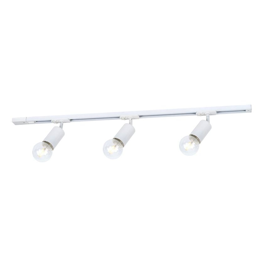 Italux Lighting Marvi Modern 3 Light Ceiling Spotlight Bar, E27 - ITL922303-3-WH
