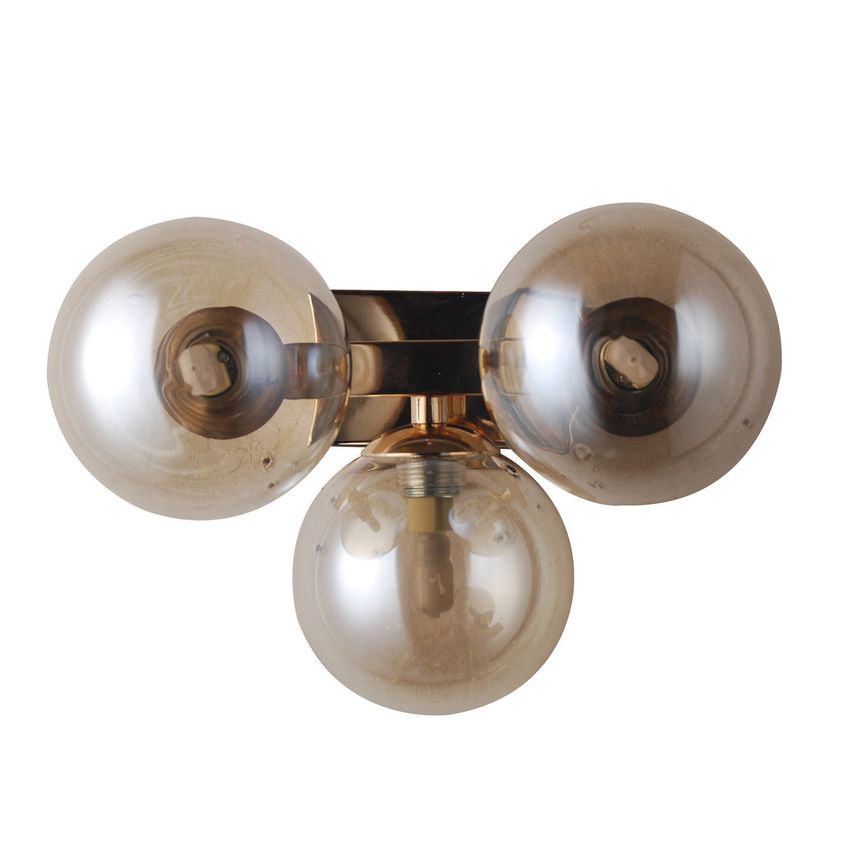 Italux Lighting Marbelio Modern 3 Light Wall Lamp, G9 - ITLWL-6161-3 Go+Co