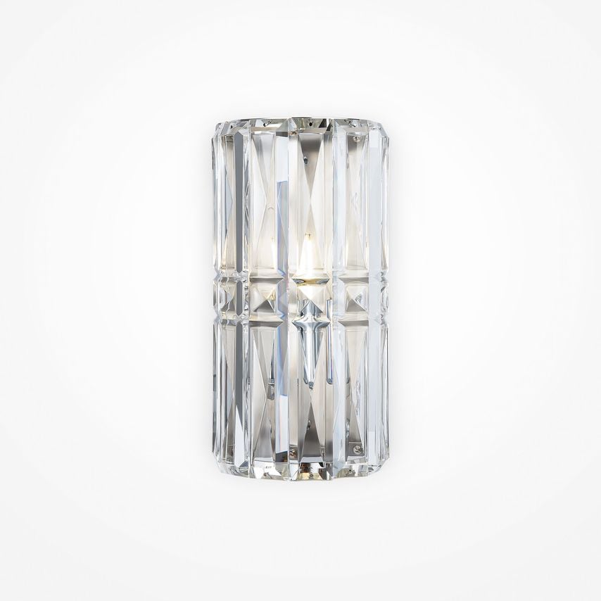 Maytoni Facet Classic Wall Lamp Chrome E14