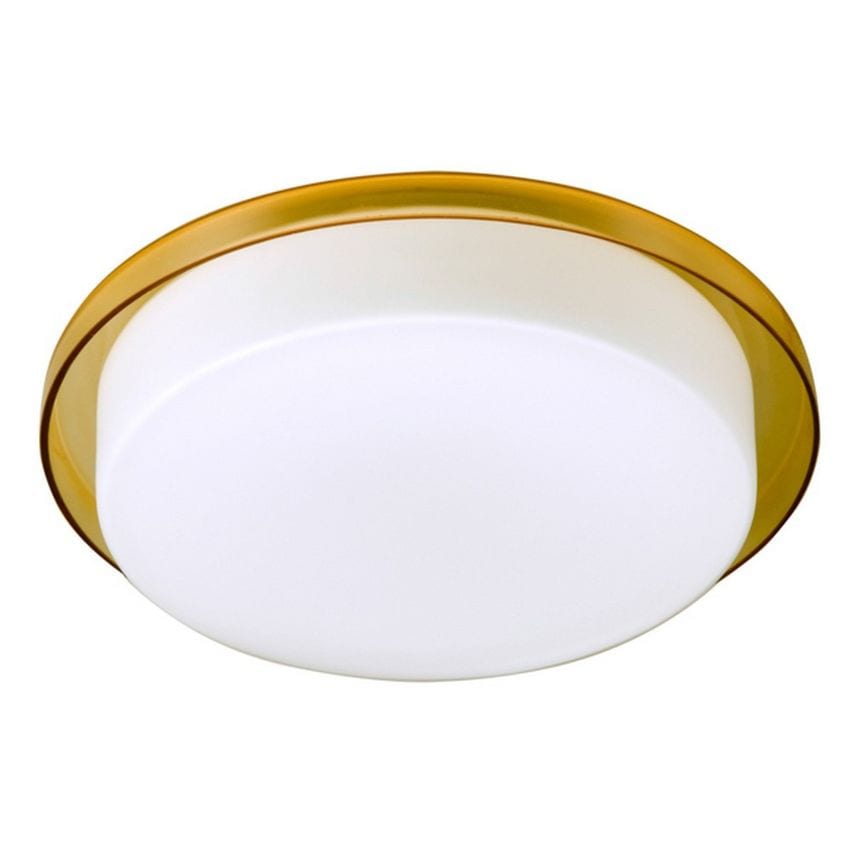 Linea Verdace Lighting Tray Flush Ceiling Light Orange - Lv 61021/O