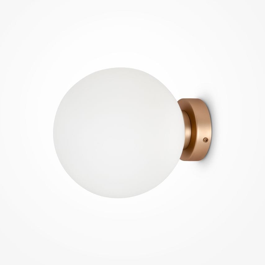 Maytoni Basic Form Large Modern Wall Lamp Gold E14