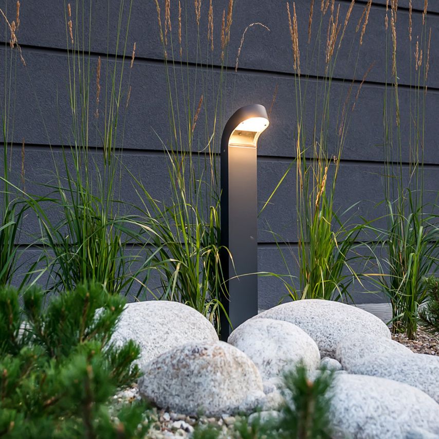 Molde Modern Led Bollard Graphite, IP54