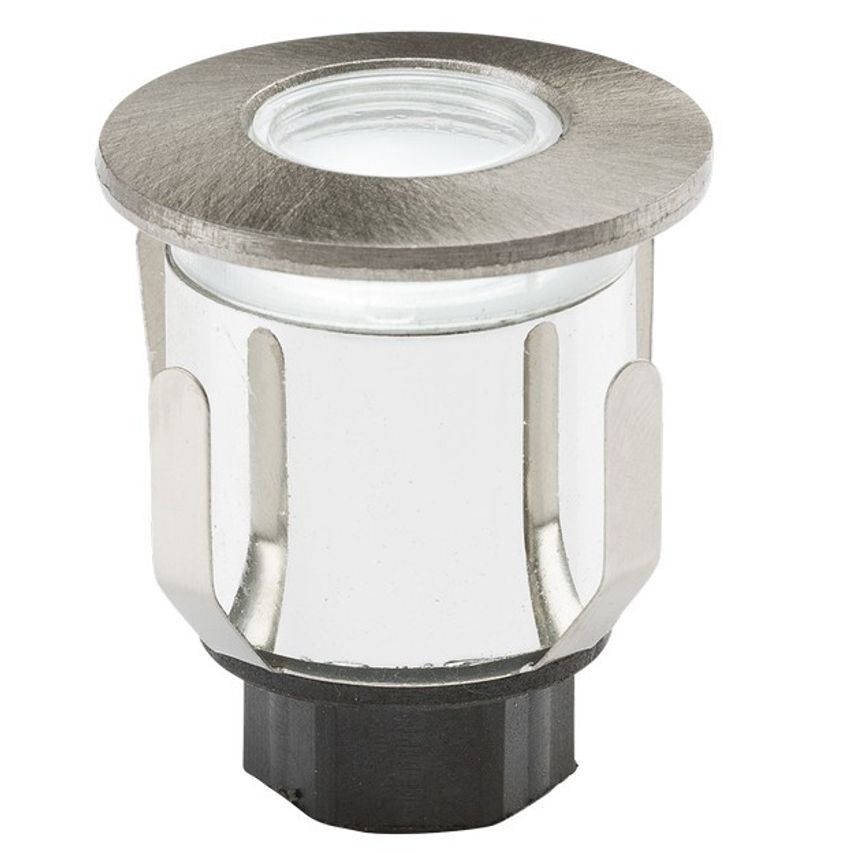 Knightsbridge LED White Mini Ground Light comes with Three Interchangeable Heads