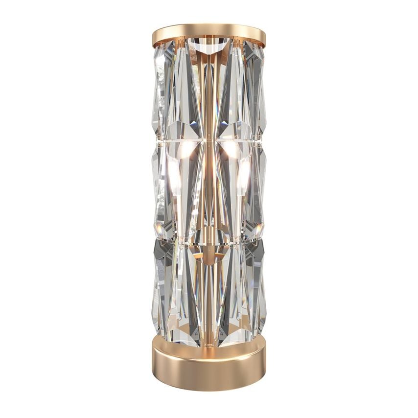 Maytoni Puntes Modern Glass Table Lamp Gold
