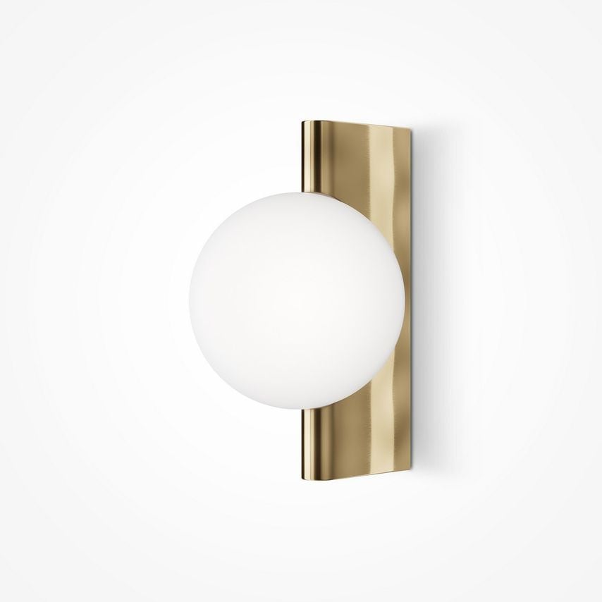 Maytoni Rim Modern Integrated Led Pendant Ceiling Light Brass, 40cm, 3000K