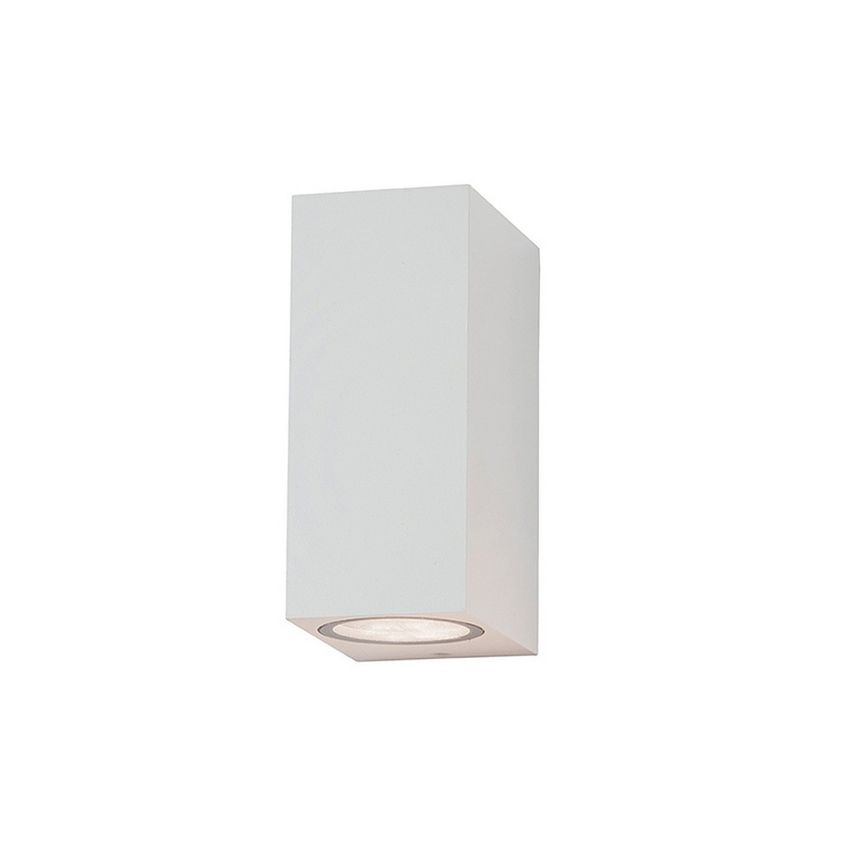 Larissa Lukovit Outdoor Sconce Up Down Wall Lamp 2x GU10 White IP44
