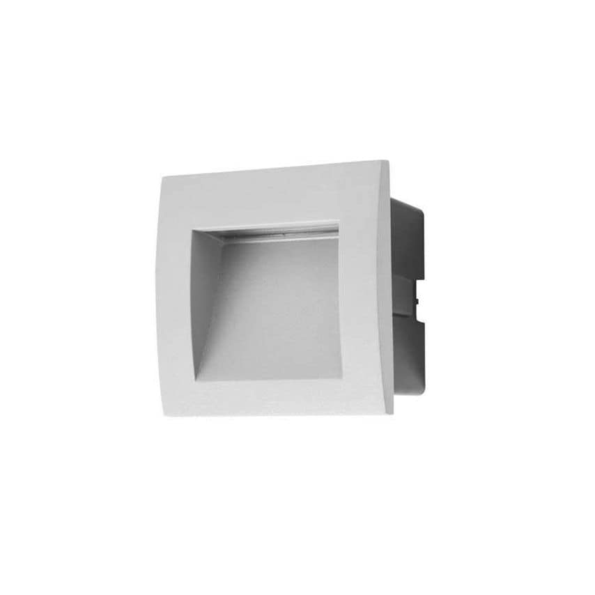 Forlight Lighting Face Led Outdoor Square Wall Light Grey IP65 - PX-0285-GRI