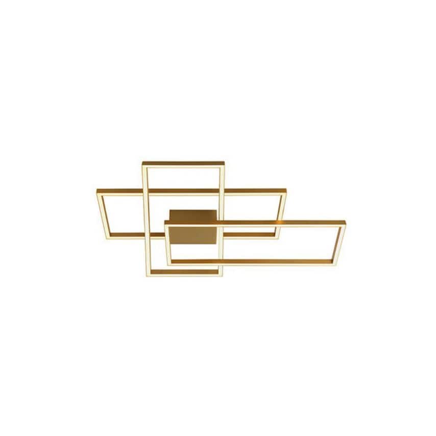 Larissa Kalo Led Ceiling Light 55W 3000K Aluminium Golden Leaf