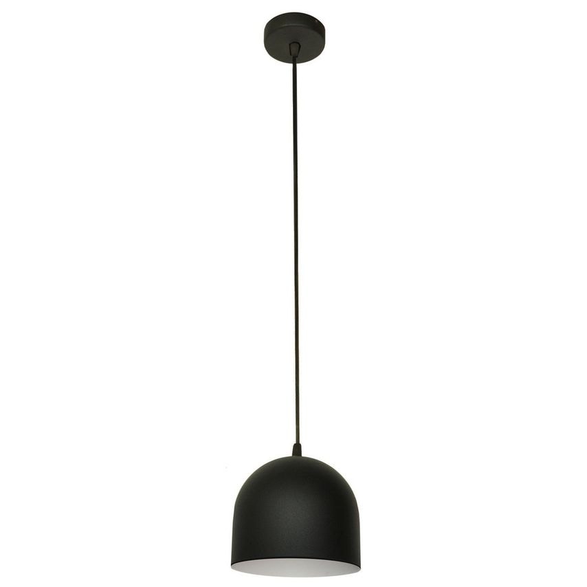 Helam Madison Dome Pendant Ceiling Light Black, White 17cm