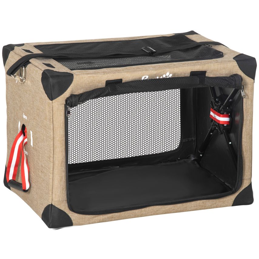 One-step Foldable Cat Carrier Portable Dog Bag with Cushion for Small DogsD00-149V01KK