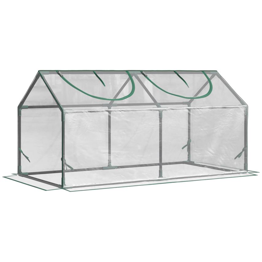 Mini Greenhouses with 2 Windows