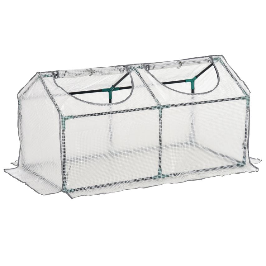 Mini Greenhouses with 2 Windows