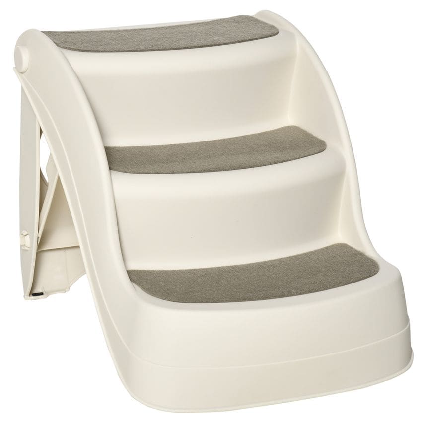 Portable Dog Steps Non-slip Pet Stairs 3-Step Design