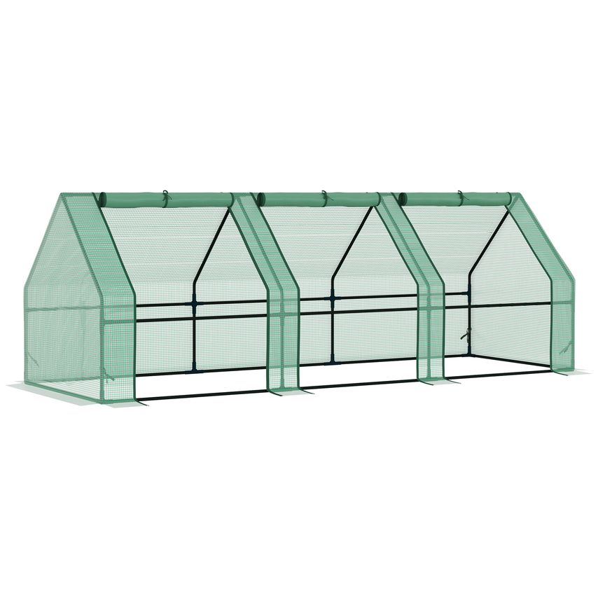 Polytunnel Greenhouse Green House Garden Planting Steel Frame for Backyard
