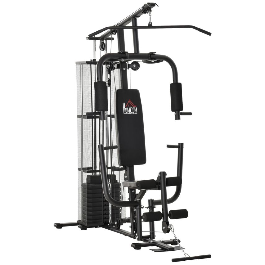 HOMCOM Multi-Function Home Gym Weight Training Workout Station Fitness Strength