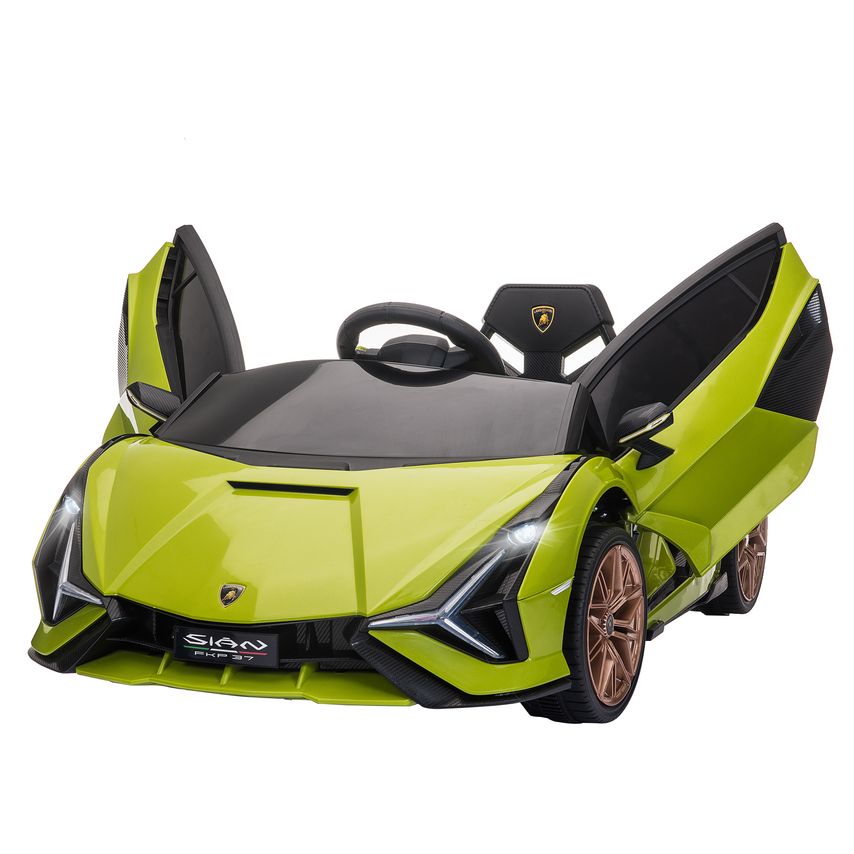 Lamborghini Sian Licensed 12V Kids Electric Ride on Car Toy with Remote Control