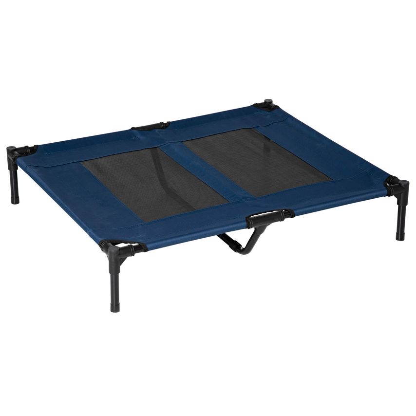 Raised Cot Pet Bed - Dog Cat Elevated Hammock for Camping