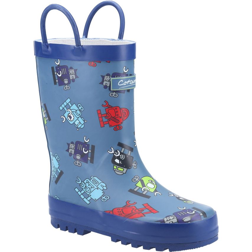 Cotswold Puddle Waterproof Pull on Boot Unisex Robot UK Size 11