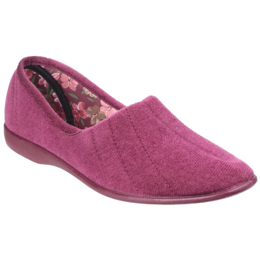 GBS Audrey Ladies Slipper Female Heather UK Size 3