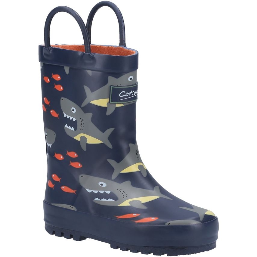 Cotswold Puddle Waterproof Pull on Boot Unisex Shark UK Size 12