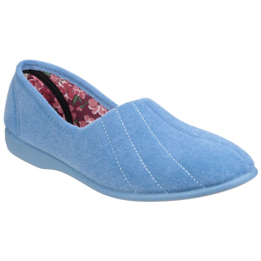 GBS Audrey Ladies Slipper Female Light Blue UK Size 9