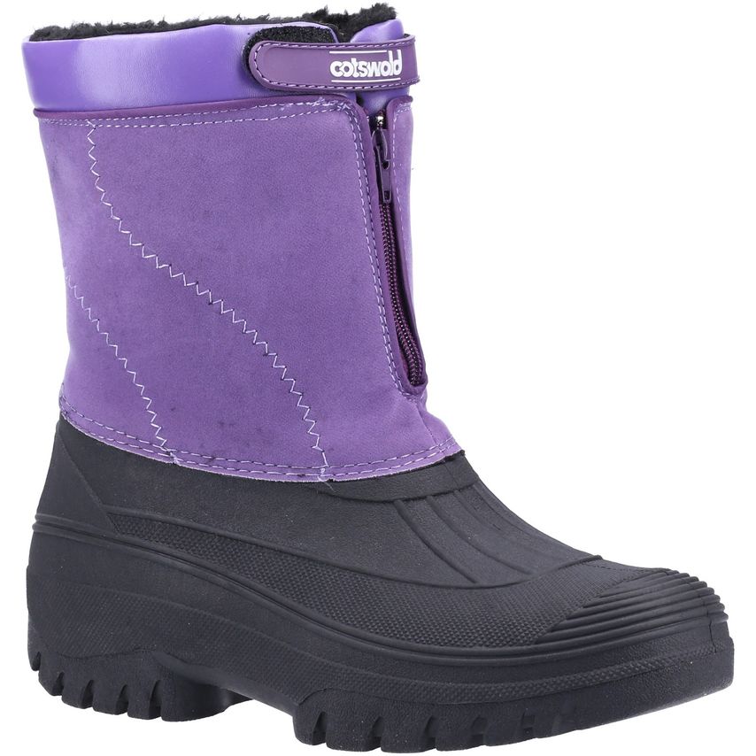 Cotswold Venture Waterproof Winter Boot Male Purple UK Size 7