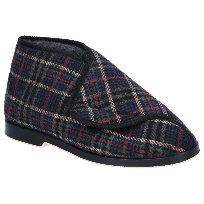 GBS William Great British Touch Fastening Bootee Male Check UK Size 10
