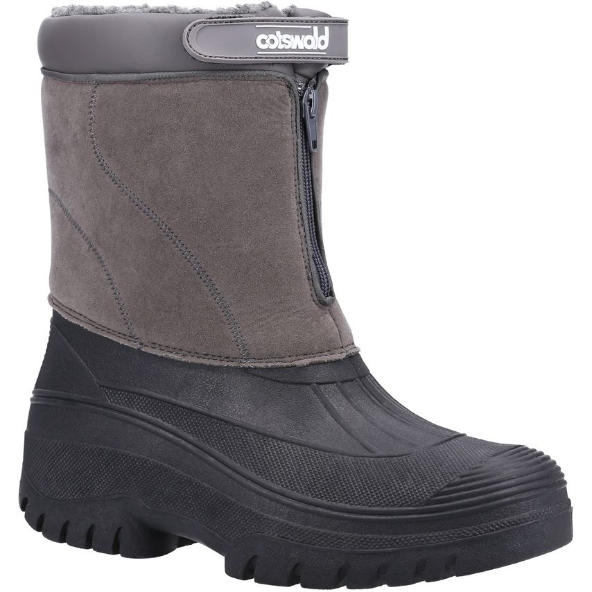 Cotswold Venture Waterproof Winter Boot Male Grey UK Size 9