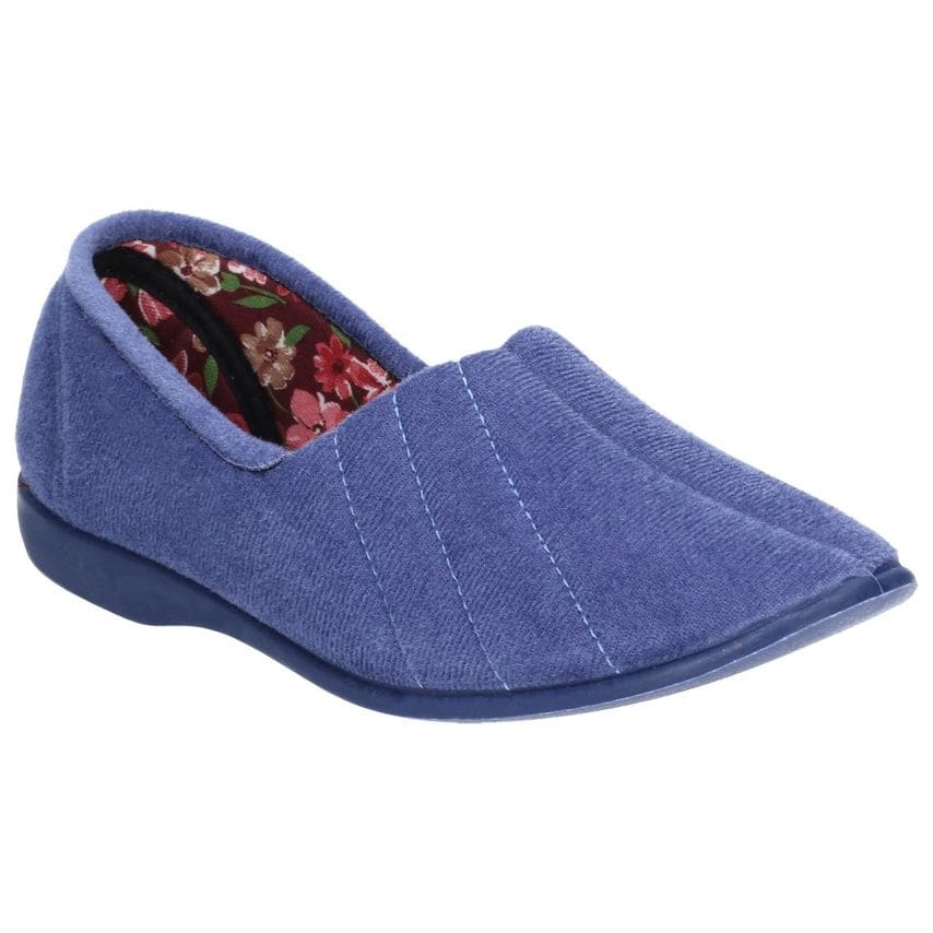 GBS Audrey Ladies Slipper Female Light Blue UK Size 2
