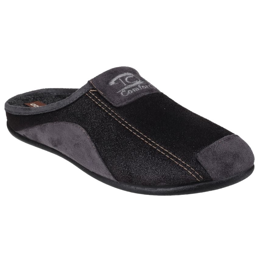 Cotswold Westwell Slipper Male Black UK Size 8