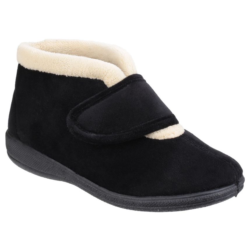 Fleet & Foster Levitt Bootie Slipper Female Black UK Size 7