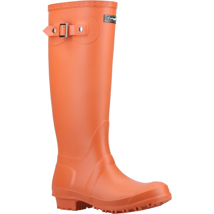 Cotswold Sandringham Wellingtons Female Pumpkin UK Size 3