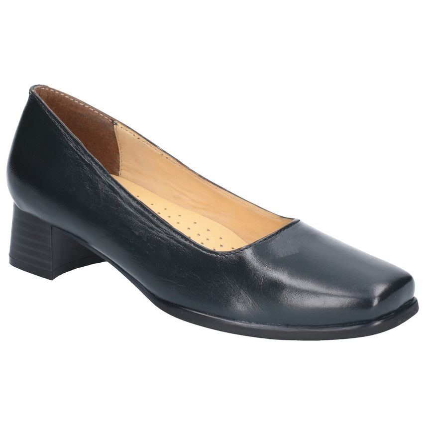 Amblers Safety Walford Ladies Wide Fit Court Female Navy UK Size 8