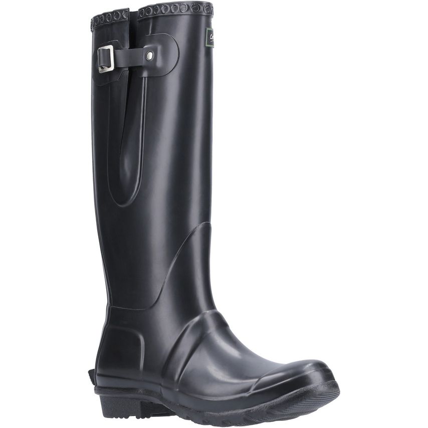 Cotswold Windsor Tall Wellington Boot Female Black UK Size 8