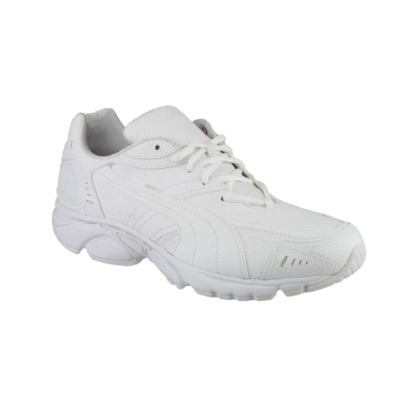Shop Puma Axis Hahmer Mens Laceup NonMarking Trainer Male White UK