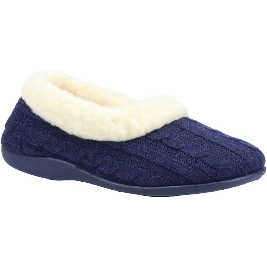 Fleet & Foster Sarina Slipper Female Navy UK Size 5
