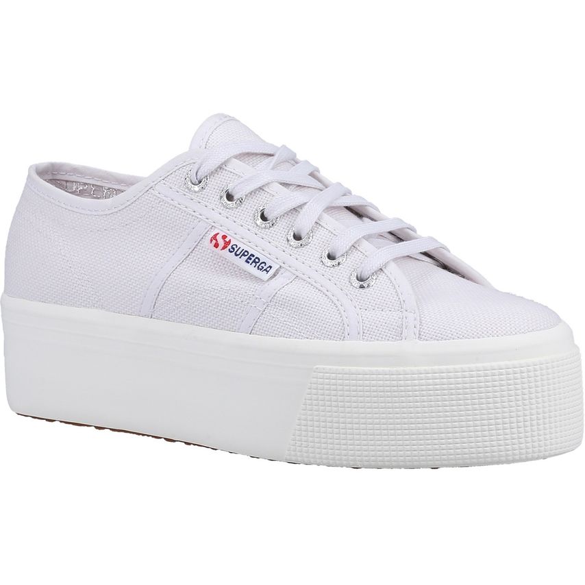 Superga 2790 Linea Up and Down Trainer Female Grey UK Size 6.5