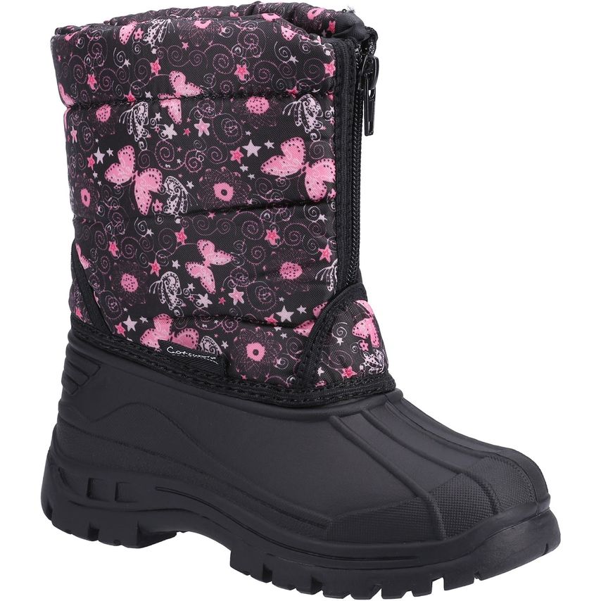 Cotswold Iceberg ZIP Snow Boot Unisex Butterfly UK Size 5