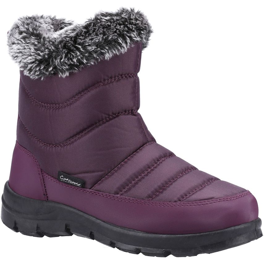 Cotswold Longleat Wellingtons Female Purple UK Size 8