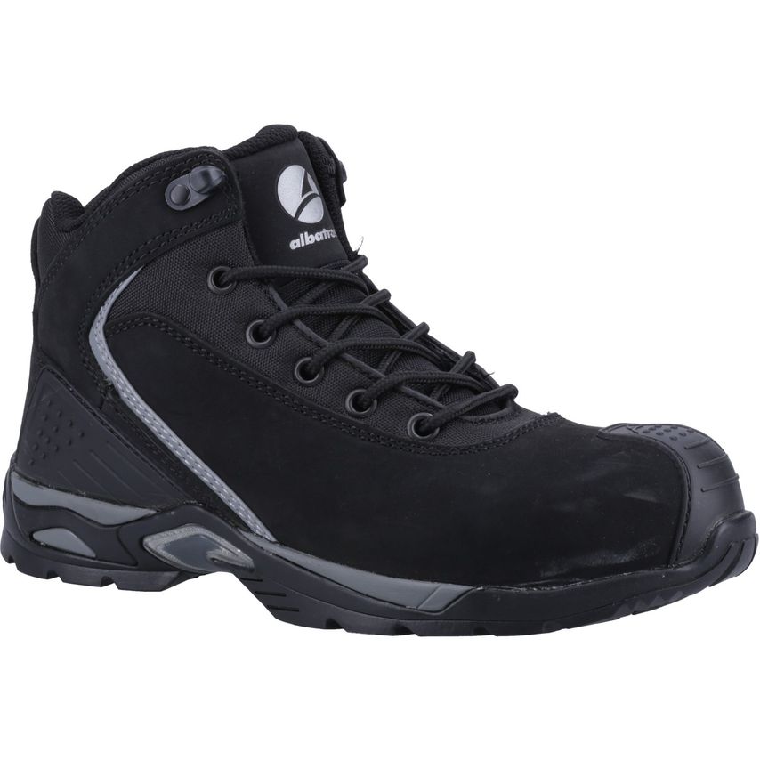 Albatros Runner Xts Mid Safety Boot Male Black UK Size 6