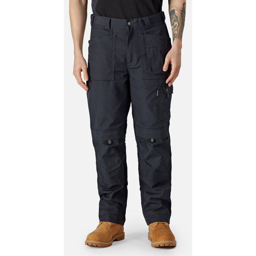 Dickies Eisenhower Multi-Pocket Trousers Navy Blue US Size 30"