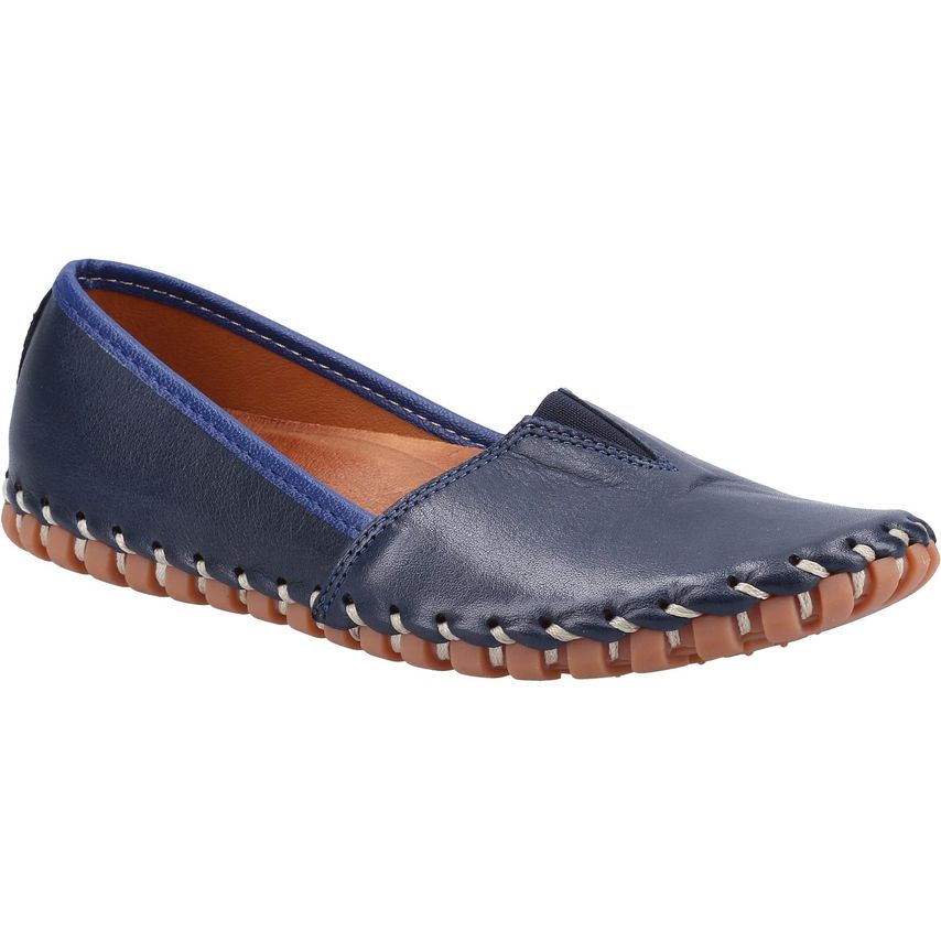 Riva Texas Plain Shoe Female Navy UK Size 4