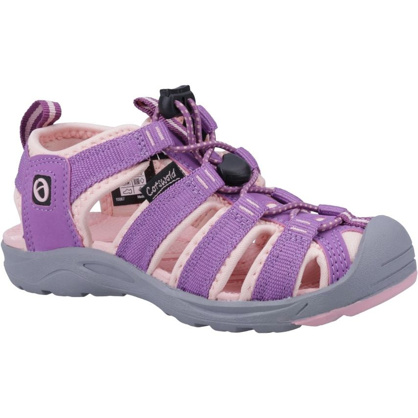 Cotswold Marshfield Recycled Sandal Unisex Purple/Pink UK Size 8