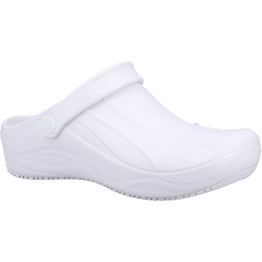 Safety Jogger Smooth OB Slip Resistant Occupational Clog Male White UK Size 4